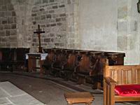 Carcassonne - Notre-Dame de l'Abbaye - Stalles (2)